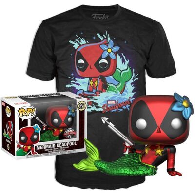¡Figura pop! Sirena Deadpool con Suéter Talla L - FUNKO ¡Figura pop! Sirena Deadpool con Suéter Talla L - FUNKO