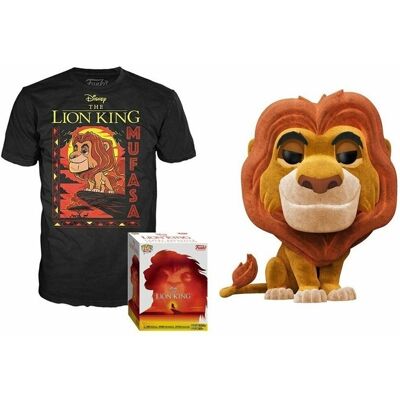 ¡Figura pop! Mufasa Rey León con Camiseta Talla XL - FUNKO ¡Figura pop! Mufasa Rey León con Camiseta Talla XL - FUNKO