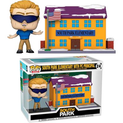 Figura POP! South Park Town: Elementary w/ Pc Principal 24 - FUNKO Figura POP! South Park Town: Elementary w/ Pc Principal 24 - FUNKO