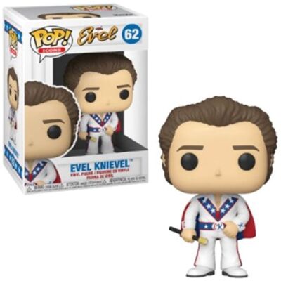 Figura POP! Icons: Evel Knievel with Cape - FUNKO Figura POP! Icons: Evel Knievel with Cape - FUNKO