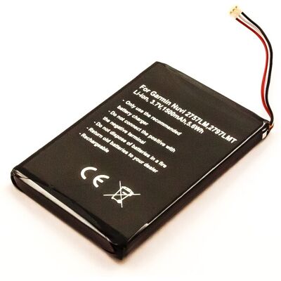 Batería compatible Nuvi 27 Garmin (1500mAh) Batería compatible Nuvi 27 Garmin (1500mAh)