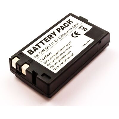 Batería Compatible BP-711, BP-714, BP-726, BP-818, BP-E718 CANON (2100mAh) Batería Compatible BP-711, BP-714, BP-726, BP-818, BP-E718 CANON (2100mAh)
