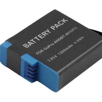 Batería compatible con Hero 8 Black 3.85V GoPro (1260mAh) Batería compatible con Hero 8 Black 3.85V GoPro (1260mAh)