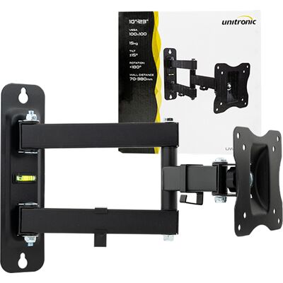 Soporte TV/LCD/LED/PLASMA 10" ~ 23" VESA100/100 15Kg (2 Brazos) - UNITRONIC Soporte TV/LCD/LED/PLASMA 10" ~ 23" VESA100/100 15Kg (2 Brazos) - UNITRONIC