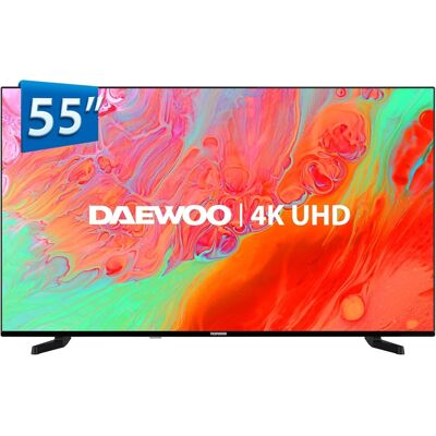 Smart TV DLED 55" 55DM65UV 4K Ultra HD (Negro) - DAEWOO Smart TV DLED 55" 55DM65UV 4K Ultra HD (Negro) - DAEWOO