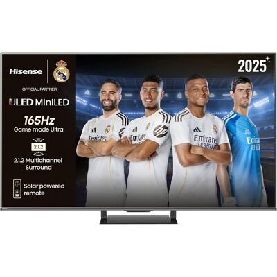 Mini-LED Smart TV 55" Serie U7Q Pro (2025) 4K Ultra HD Wi-Fi (Negro) - HISENSE Mini-LED Smart TV 55" Serie U7Q Pro (2025) 4K Ultra HD Wi-Fi (Negro) - HISENSE