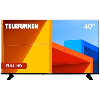 TV DLED 40" 40DTF625 Full HD (Negro) - TELEFUNKEN TV DLED 40" 40DTF625 Full HD (Negro) - TELEFUNKEN