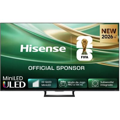 Smart TV ULED de 85" Serie E8S (2026) Mini LED 4K Ultra HD VIDAA (Negro) – HISENSE Smart TV ULED de 85" Serie E8S (2026) Mini LED 4K Ultra HD VIDAA (Negro) – HISENSE