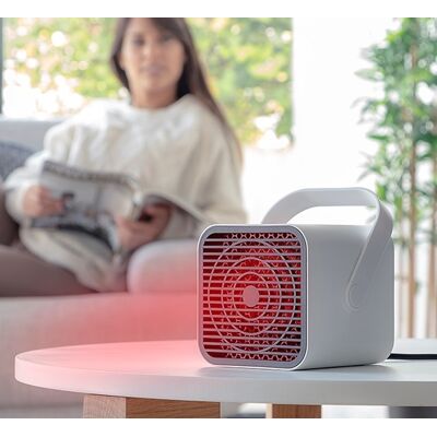 Mini Calentador Eléctrico Portátil 500W HeatCube - INNOVAGOODS Mini Calentador Eléctrico Portátil 500W HeatCube - INNOVAGOODS