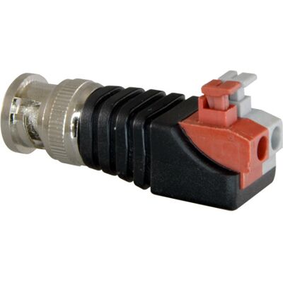 SAFIRE Conector BNC Macho con Salida 2 Terminales Rápidos SAFIRE Conector BNC Macho con Salida 2 Terminales Rápidos