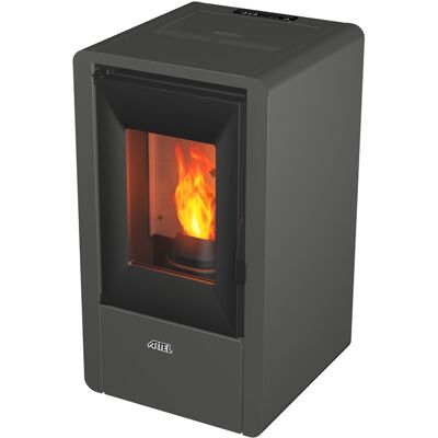 Estufa de pellets 6,2kW Nina 6 (Gris) - ARTEL Estufa de pellets 6,2kW Nina 6 (Gris) - ARTEL