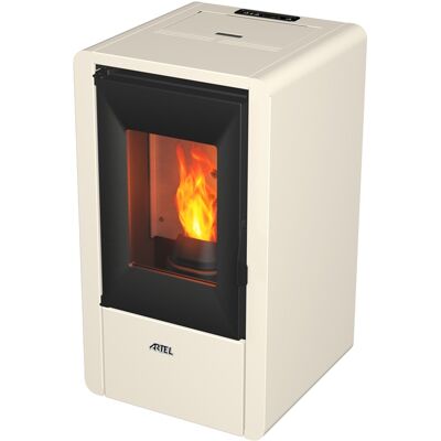 Estufa de pellets 6,2kW Nina 6 (Blanca) - ARTEL Estufa de pellets 6,2kW Nina 6 (Blanca) - ARTEL