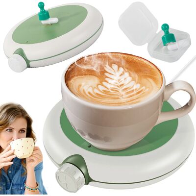 Calentador de tazas eléctrico USB con agitador magnético Calentador de tazas eléctrico USB con agitador magnético