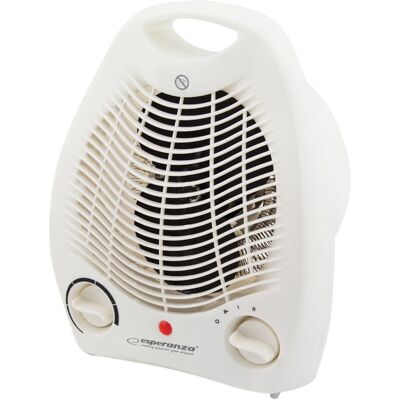 Calefactor Gobi "2-EN-1" 2000W (Blanco) – ESPERANZA Calefactor Gobi "2-EN-1" 2000W (Blanco) – ESPERANZA