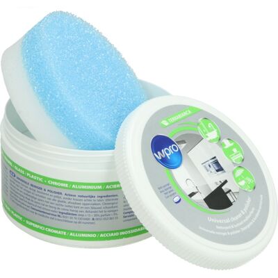 Universal TERRABIANCA UNC502 Crema Limpiadora, Pulidora y Desengrasante (250g) - WPRO Universal TERRABIANCA UNC502 Crema Limpiadora, Pulidora y Desengrasante (250g) - WPRO