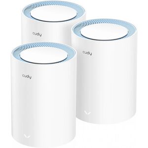 Pack 3x M1200 Mesh Dual Band Sistemas Wi-Fi AC1200 - CUDY Pack 3x M1200 Mesh Dual Band Sistemas Wi-Fi AC1200 - CUDY