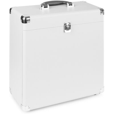 Maletín de almacenamiento/transporte RC30 para 30 discos de vinilo (blanco) - FENTON Maletín de almacenamiento/transporte RC30 para 30 discos de vinilo (blanco) - FENTON