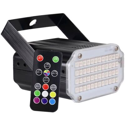 Proyector 48 LEDs RGBW-UV 12W con Control Remoto Proyector 48 LEDs RGBW-UV 12W con Control Remoto