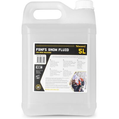 Líquido 5L para máquinas de nieve (FSNF5) - beamZ Líquido 5L para máquinas de nieve (FSNF5) - beamZ