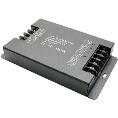 12V-24V 288W 3x 8A RGB Repetidor/Amplificador 12V-24V 288W 3x 8A RGB Repetidor/Amplificador