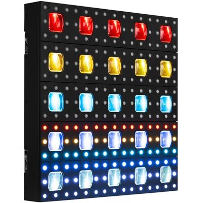 Panel PIX 25x LED RGBW 10W + 200x LED SMD RGB (LCBP450) - beamZ Panel PIX 25x LED RGBW 10W + 200x LED SMD RGB (LCBP450) - beamZ