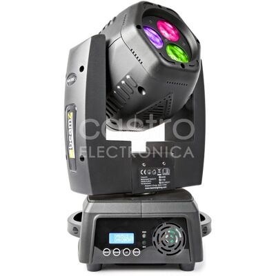 Cabeza Móvil LED Doble RGB 3x 8W DMX (MHL832) - beamZ Cabeza Móvil LED Doble RGB 3x 8W DMX (MHL832) - beamZ