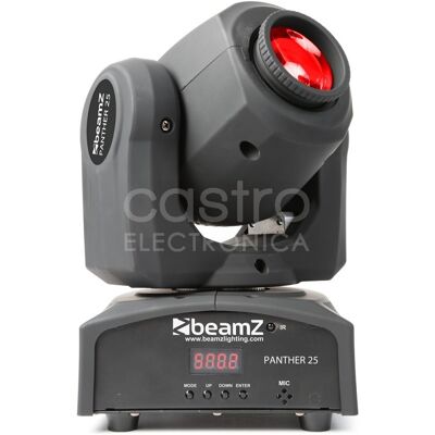 Cabeza Móvil 25 LEDs CREE 12W RGBW DMX (Panther 25) - beamZ Cabeza Móvil 25 LEDs CREE 12W RGBW DMX (Panther 25) - beamZ