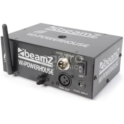 Unidad de alimentación de batería portátil 2.4Ghz DMX - beamZ Unidad de alimentación de batería portátil 2.4Ghz DMX - beamZ