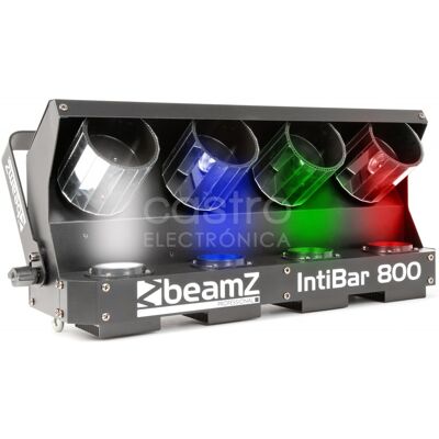 Escáner profesional de efectos 4 cabezales LED 4x 10W RGBW DMX (IntiBar 800) - beamZ Escáner profesional de efectos 4 cabezales LED 4x 10W RGBW DMX (IntiBar 800) - beamZ
