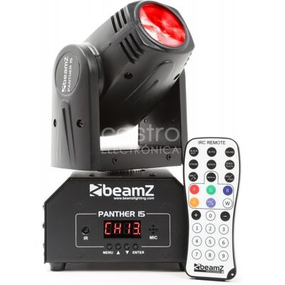 Cabeza Móvil CREE LED 10W RGBW DMX (PANTHER 15) - beamZ Cabeza Móvil CREE LED 10W RGBW DMX (PANTHER 15) - beamZ