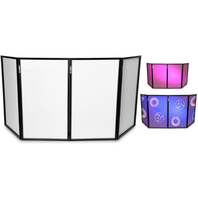 Pantalla Blanca DJ plegable con 4 paneles (120 x 70 cm) DB2 - VONYX Pantalla Blanca DJ plegable con 4 paneles (120 x 70 cm) DB2 - VONYX