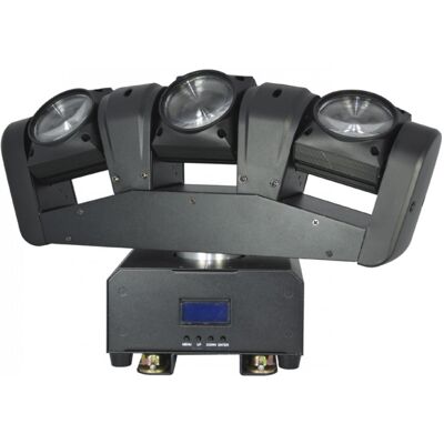 ACOUSTIC CONTROL Cabeza Móvil (3 Cabezas) BEAM RGBW 36W LED DMX - CONTROL ACÚSTICO ACOUSTIC CONTROL Cabeza Móvil (3 Cabezas) BEAM RGBW 36W LED DMX - CONTROL ACÚSTICO