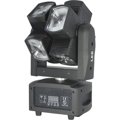 ACOUSTIC CONTROL Cabeza Móvil (8 Heads) BEAM RGBW 96W LED DMX - CONTROL ACÚSTICO ACOUSTIC CONTROL Cabeza Móvil (8 Heads) BEAM RGBW 96W LED DMX - CONTROL ACÚSTICO