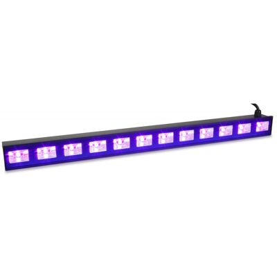 Barra Profesional 12 LEDs 3W UV (Luz Negra) BUV123 - beamZ Barra Profesional 12 LEDs 3W UV (Luz Negra) BUV123 - beamZ