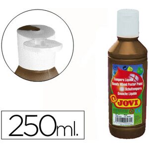 Jovi Líquido Marrón 250ml - Pintura de témpera líquida Jovi Líquido Marrón 250ml - Pintura de témpera líquida