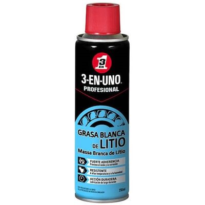 Spray Grasa Litio (250ml) - 3-EN-UNO Spray Grasa Litio (250ml) - 3-EN-UNO