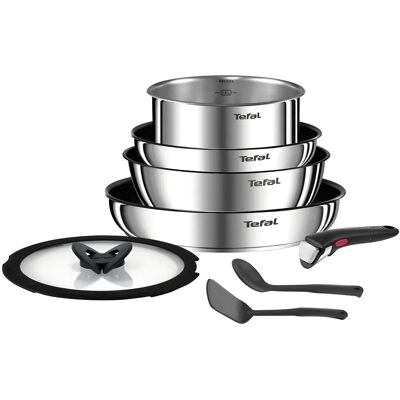Set de 8 Piezas Ingenio Emotion (Acero Inoxidable) – TEFAL Set de 8 Piezas Ingenio Emotion (Acero Inoxidable) – TEFAL
