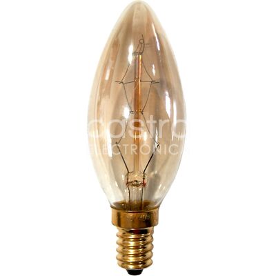 GSC Lámpara Incandescente Vela Decorativa (Filamento Carbono) E14 40W - ProFTC GSC Lámpara Incandescente Vela Decorativa (Filamento Carbono) E14 40W - ProFTC