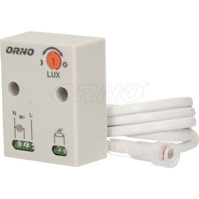 Sensor Crepuscular con Sonda Externa (220VAC 2300W) - ORNO Sensor Crepuscular con Sonda Externa (220VAC 2300W) - ORNO