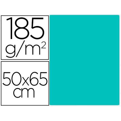 Cartulina Guarro 185 Gr 50X65 cm Verde Menta Cartulina Guarro 185 Gr 50X65 cm Verde Menta