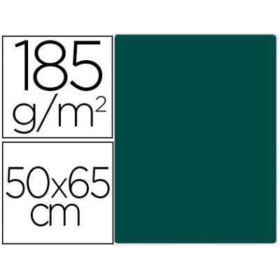 Cartulina Guarro 185 Gr 50X65 cm, Verde Safari Cartulina Guarro 185 Gr 50X65 cm, Verde Safari