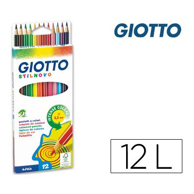 Giotto Stilnovo Lápices de Colores 12 Unidades Giotto Stilnovo Lápices de Colores 12 Unidades