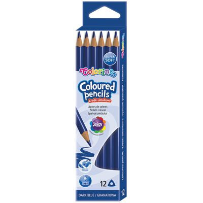 PACK 12 Azul oscuro Colorino Color Color Pencil - Colorino PACK 12 Azul oscuro Colorino Color Color Pencil - Colorino