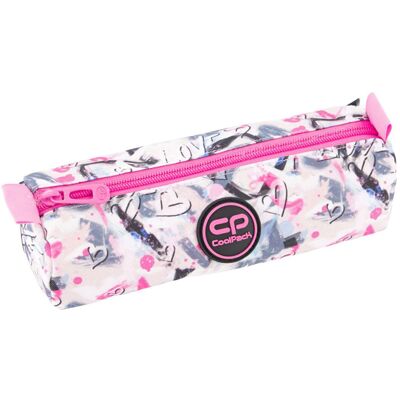 Estuche Tube Hearts And Crayons - COOLPACK Estuche Tube Hearts And Crayons - COOLPACK