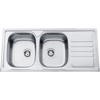 Fregadero Plano Okio Line 116 1160x500mm (Sin Pulir) - RODI Fregadero Plano Okio Line 116 1160x500mm (Sin Pulir) - RODI