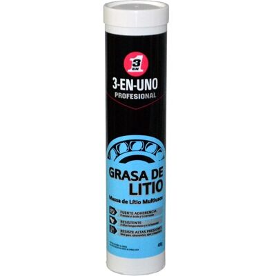 Cartucho Grasa Litio (400g) - 3-EN-UNO Cartucho Grasa Litio (400g) - 3-EN-UNO