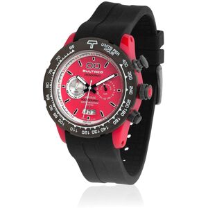 H1PR43C -CR1 Reloj analógico de 43 mm (rojo) - Bultaco H1PR43C -CR1 Reloj analógico de 43 mm (rojo) - Bultaco