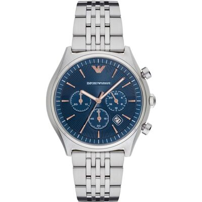 Giorgio Armani AR1974 Reloj analógico de 43 mm (plata) - Armani Giorgio Armani AR1974 Reloj analógico de 43 mm (plata) - Armani
