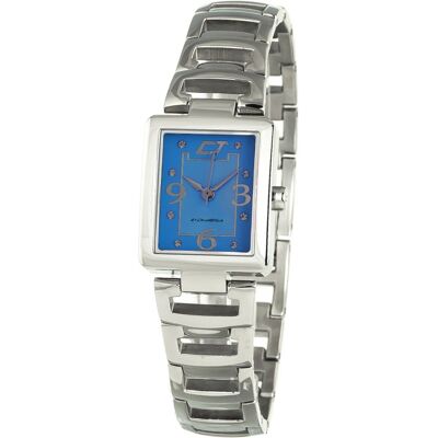 CC7072L -03M Reloj analógico de 22 mm (plata) - Chronotech CC7072L -03M Reloj analógico de 22 mm (plata) - Chronotech