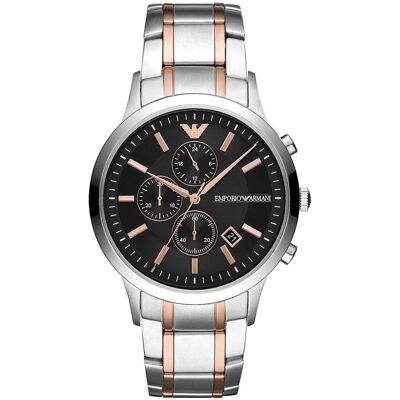 Giorgio Armani AR11165 Reloj analógico de 43 mm (plata) - Armani Giorgio Armani AR11165 Reloj analógico de 43 mm (plata) - Armani